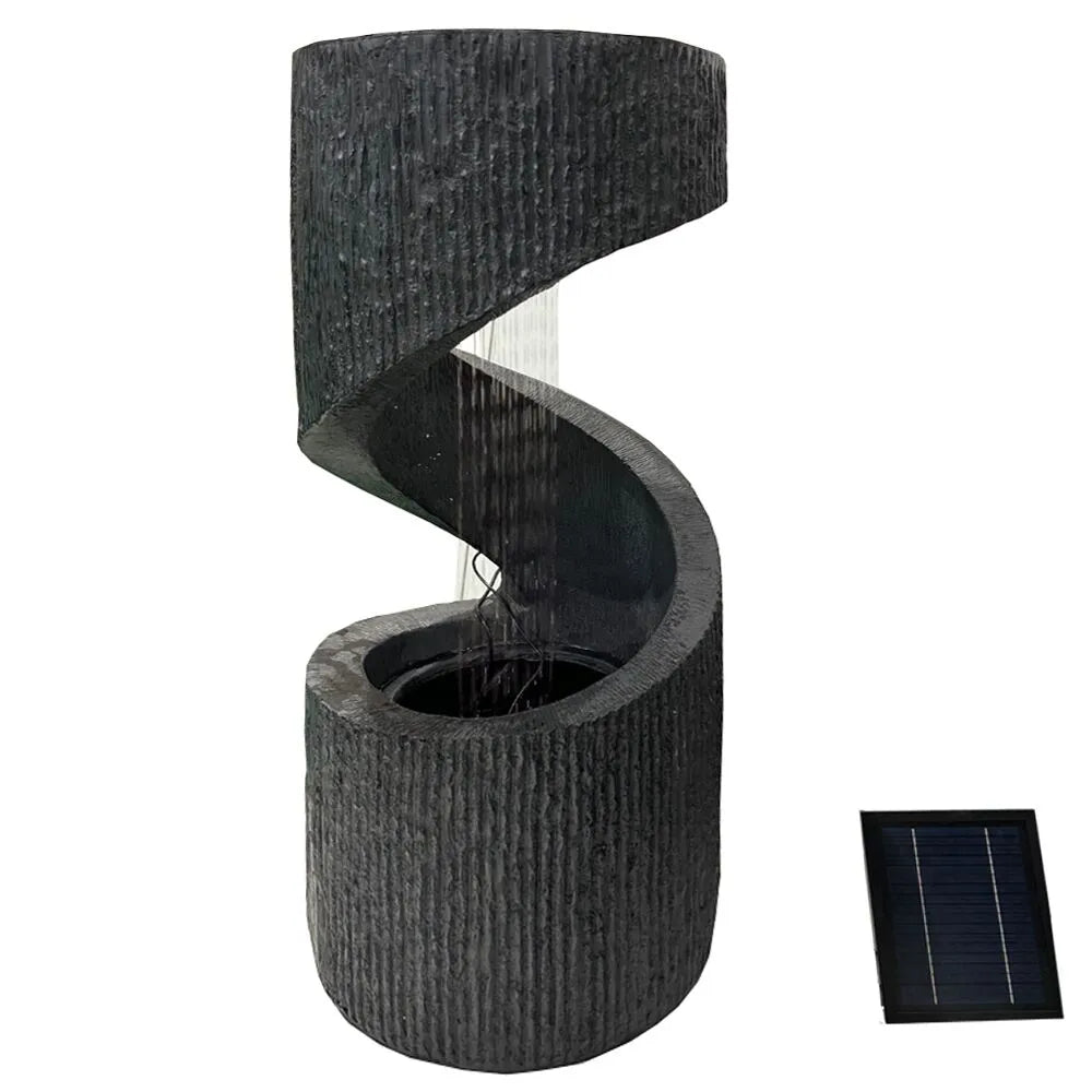 Modern Solar Rain Curtain Water Feature