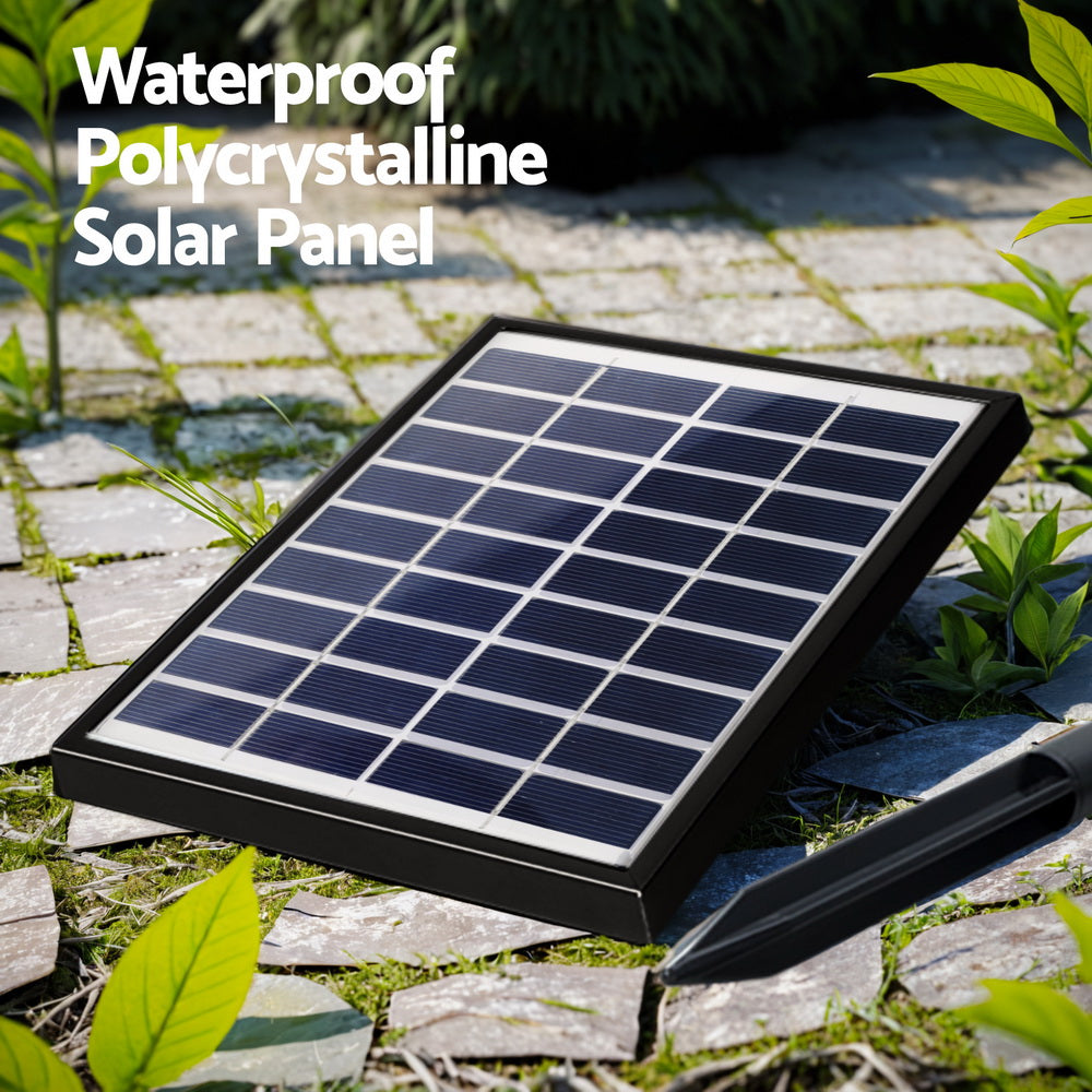 Modern Solar Cascading 3 Tier Fountain with LED Light Feature