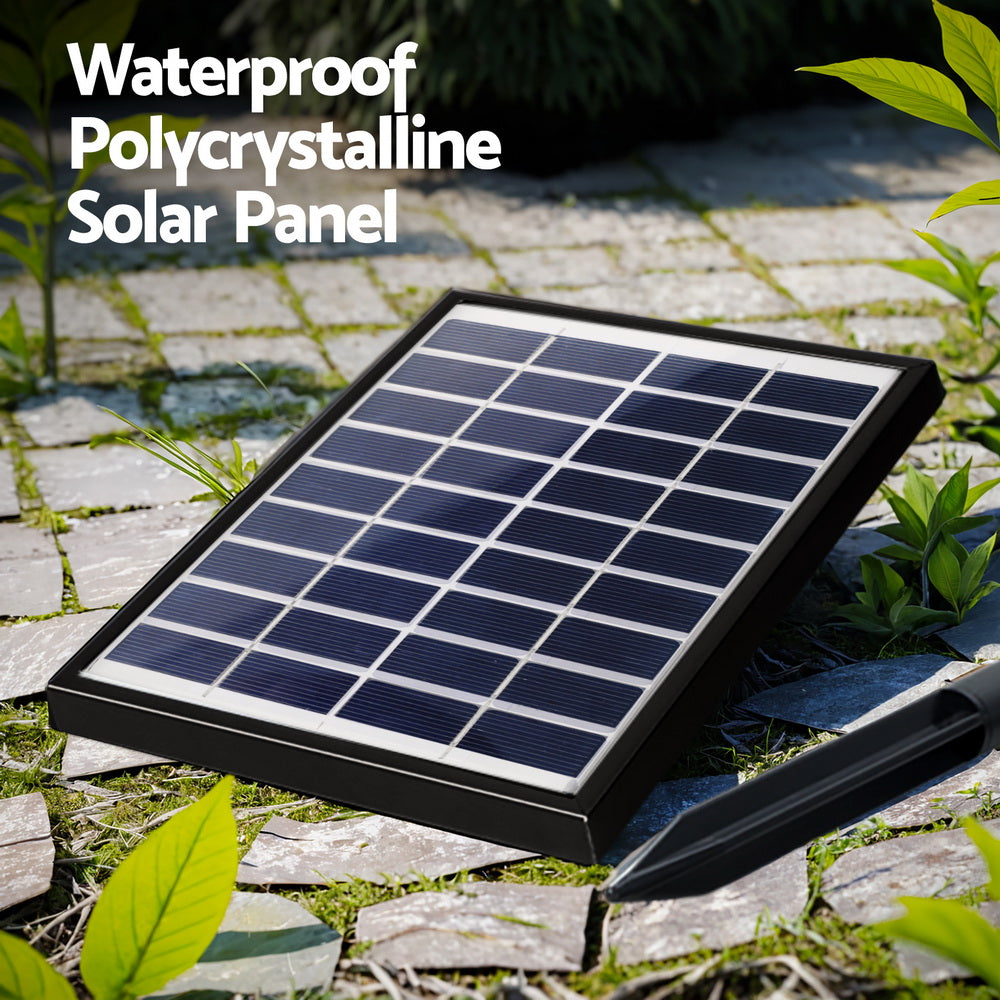 Solar Powered Wall Mounted Stone Effect Water Feature