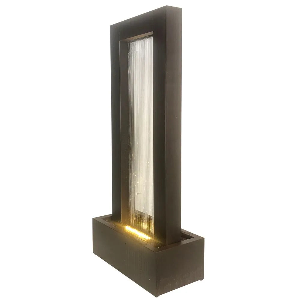 Modern Minimalist LED Lighting Water Feature