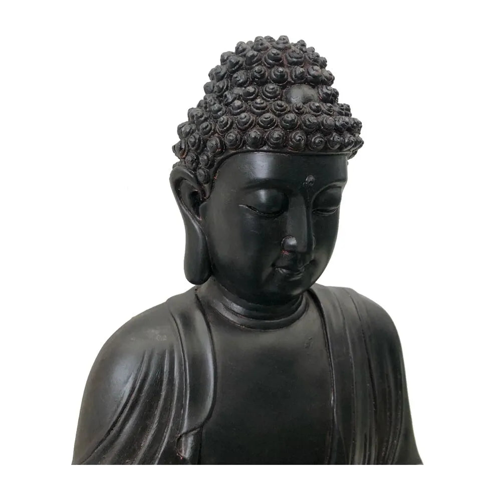 Solar powered Buddha LED Light Water Feature