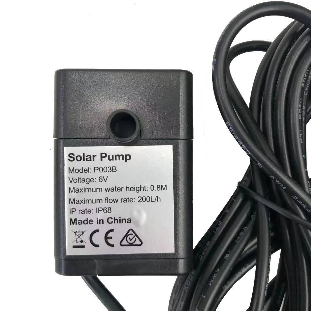 Solar Sphere Pedestal Water Feature with LED Light