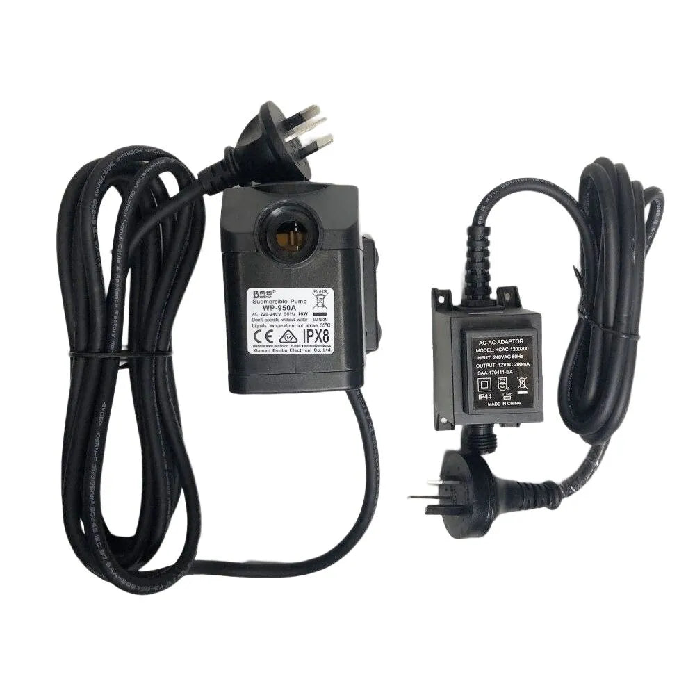 Meliora Stone Finish LED Light Wall Water Feature