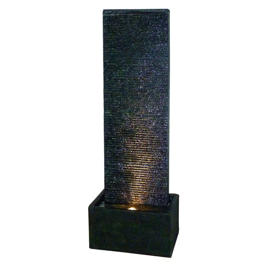Serenfall Modern Wall water feature with led light