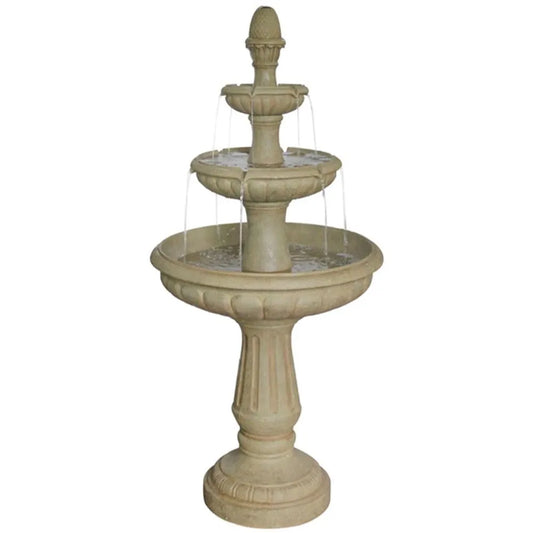 Elegant 3 Tier Birdbath Water Feature