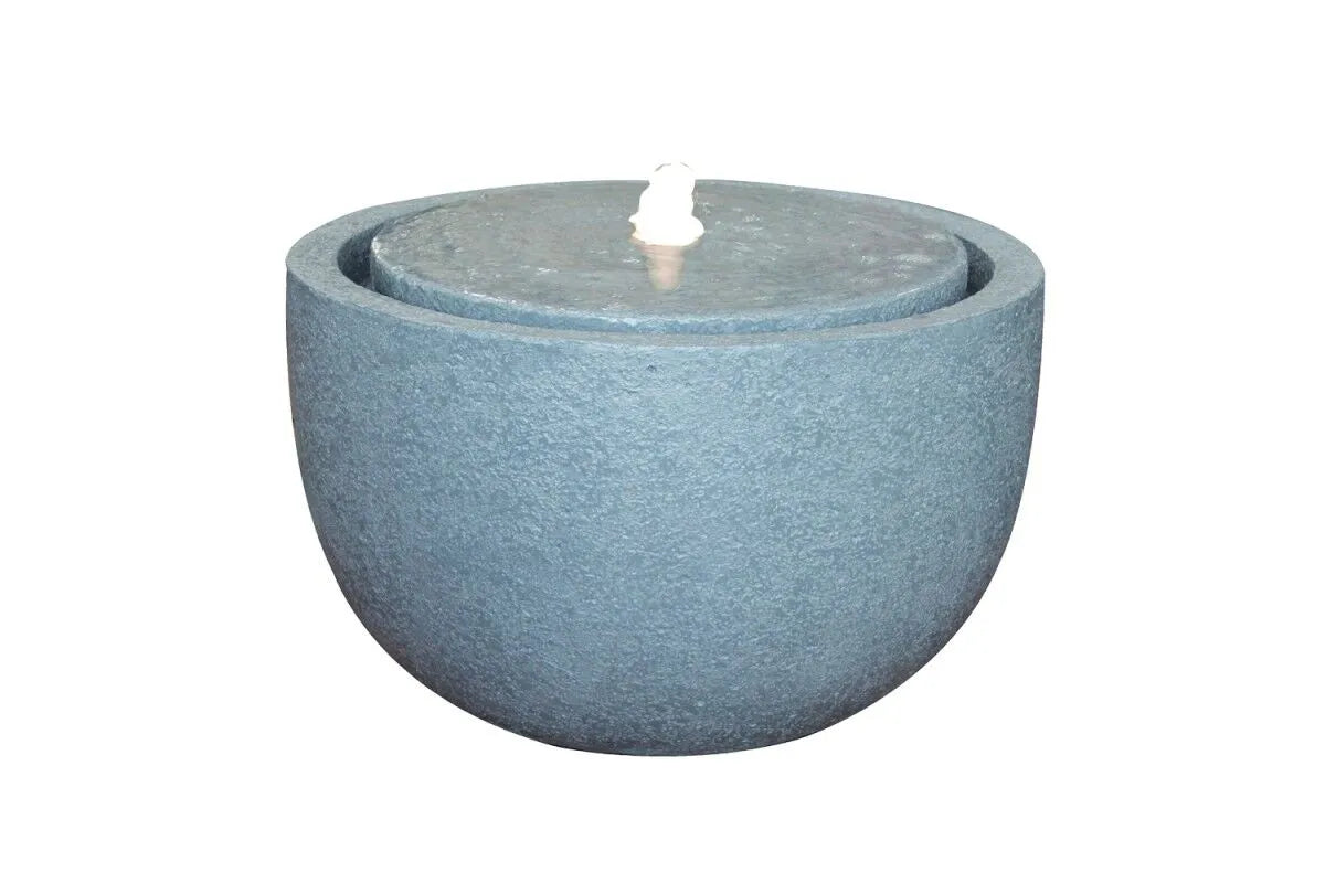 Bubbling Bowl Water Feature with LED Glow